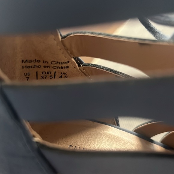 Call it Spring Tavernelle Block Heel Sandals in Blue - Picture 9 of 9